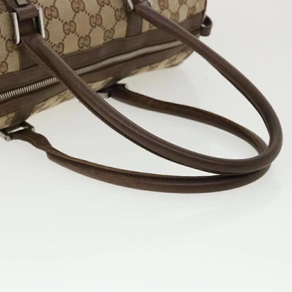 GUCCI GG Canvas Boston Bag Beige - Picture 9 of 15